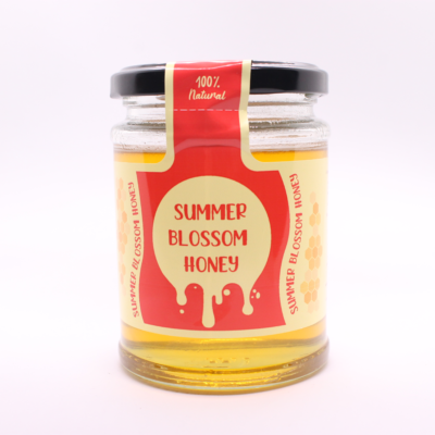 Raw summer blossom honey