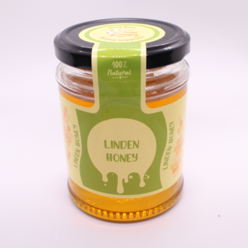 Raw linden honey