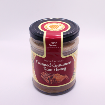 Cinnamon infused raw honey